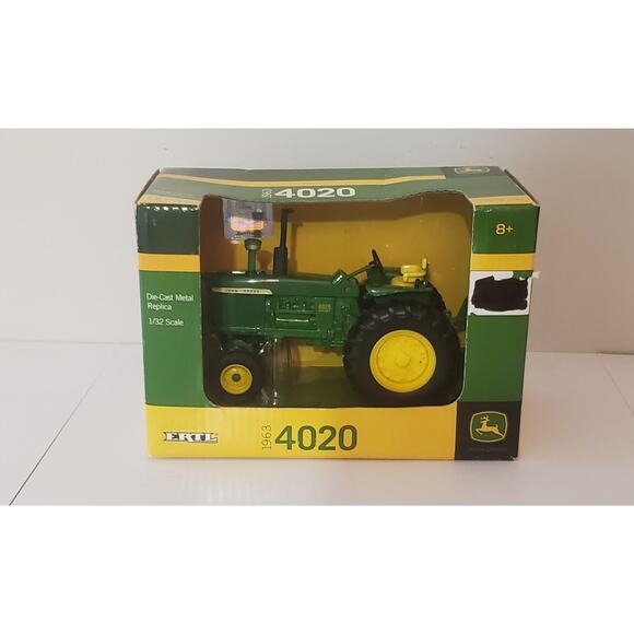 Ertl NIB 1963 John Deere Model 4020 Tractor 1/32 Scale - Picture 1 of 3
